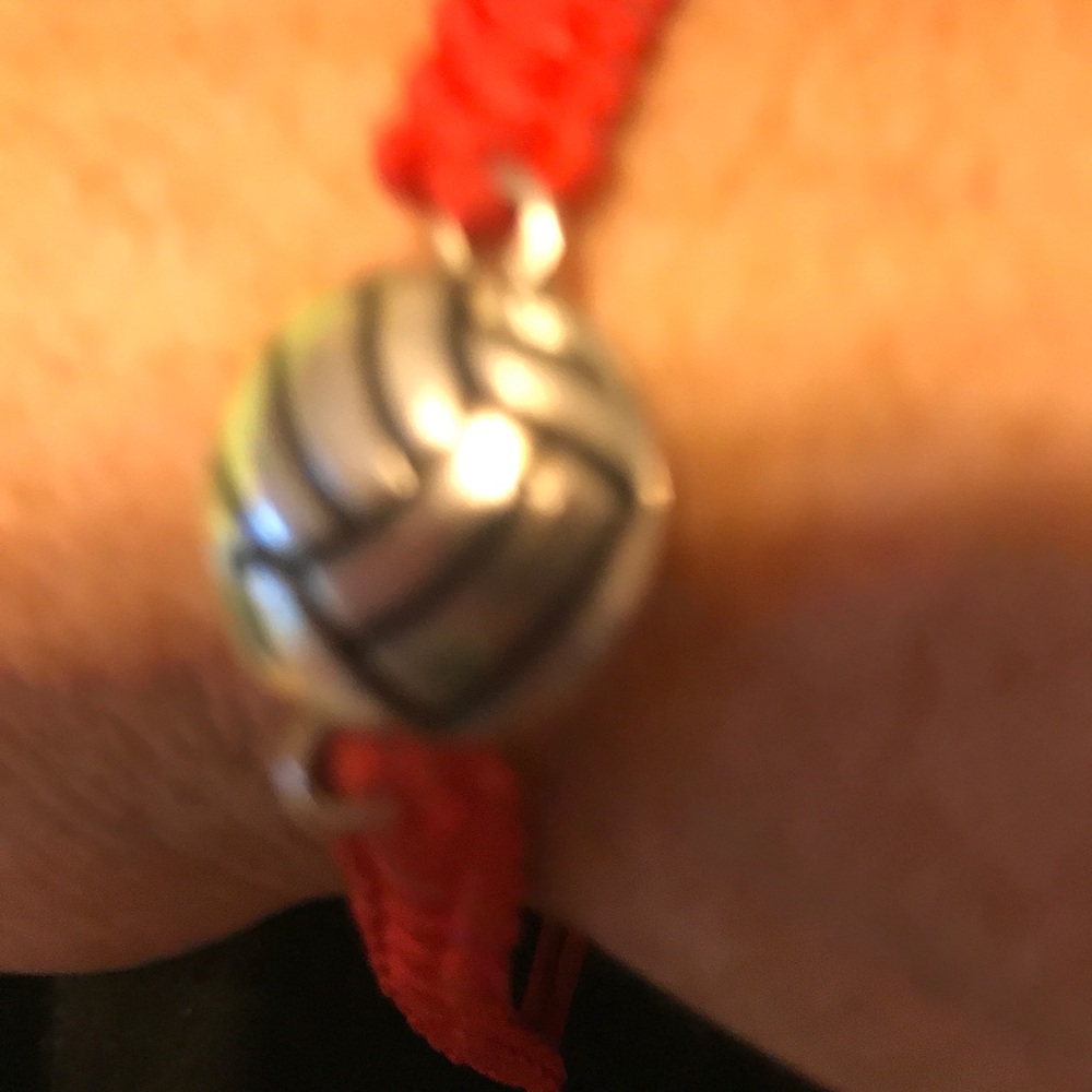 Vintage volleyball rope bracelet
